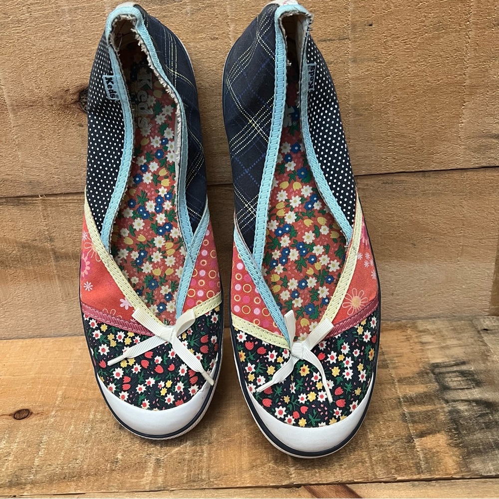 Keds Cottagecore Floral Flat Slip-on 8.5 - Picture 3 of 8